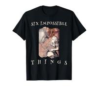 Six Impossible Things Vintage Alice in Wonderland T-Shirt