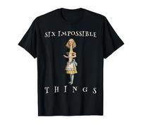 Six Impossible Things Vintage Alice in Wonderland T-Shirt