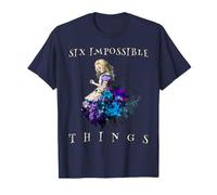 Six Impossible Things Vintage Alice in Wonderland T-Shirt