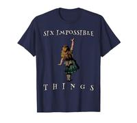 Six Impossible Things Vintage Alice in Wonderland T-Shirt
