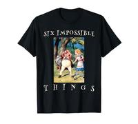 Six Impossible Things Vintage Alice in Wonderland T-Shirt