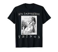 Six Impossible Things Vintage Alice in Wonderland T-Shirt