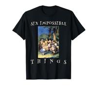 Six Impossible Things Vintage Alice Wonderland Dodo Bird T-Shirt