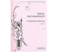 Six Moments musicaux: op. 16. piano.