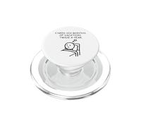 Six Months Vacation Twice A Year Humor PopSockets PopGrip for MagSafe
