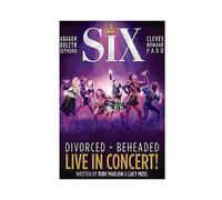 Six Musical Poster Canvas Poster Bedroom Decor Sports Landscape Office Room Decor Gift Unframe-style 12x18inch(30x45cm)