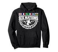 Six Nations Rugby 6 Nation's Supporter Fan Men Women Unisex Pullover Hoodie