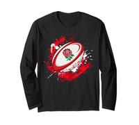 Six Nations Rugby England 6 Nation's Supporter Fan Unisex Long Sleeve T-Shirt
