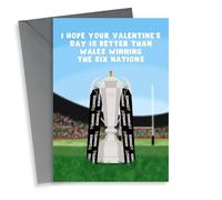 Six Nations Valentine's Day Card - Better Than Wales Winning The Six Nations