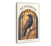 Six of Crows Ketterdam Poster Canvas Poster Bedroom Decor Landscape Office Room Decor Gift 20x30inch(50x75cm)
