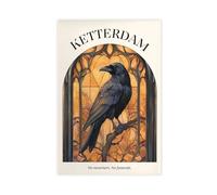 Six of Crows Ketterdam Poster Canvas Poster Wall Art Decor Print Picture Paintings for Living Room Bedroom Decoration 12x18inch(30x45cm)