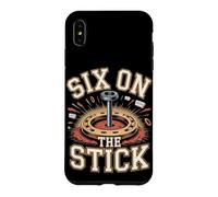 Six on the Stick Horseshoes Horseshoes Backyard Games Case for iPhone XS Max