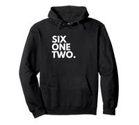 SIX ONE TWO Area Code 612 Minneapolis MN Minnesota USA Pullover Hoodie