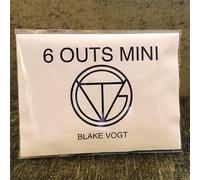 Six Outs Mini Magic Tricks Mentalism Illusions Close up Magie Prediction Magia Gimmicks Props