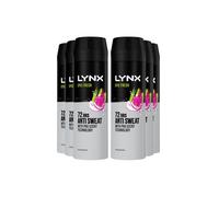Six Pack of Lynx Anti-Perspirants 200ml: Epic Fresh