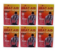 (SIX PACKS) Healthpoint Heat Aid Direct To Skin 2 Heat Pads