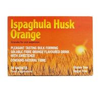 SIX PACKS of Ispaghula Husk Orange 30 Sachets
