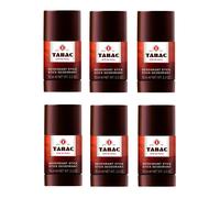 SIX PACKS of Tabac Original Deodorant Stick 75ml