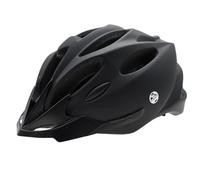 Six Peaks Adult’s Cycling Helmet, Road Safety, Focused Design, Quick Release Buckle, Adjustable, 55-58cm, Black