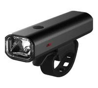 Six Peaks Cycling Front Light, 400 Lumens Headlight, USB Rechargeable, 4 Lighting Modes, Adjustable Handlebar Mount, High Visibility Bicycle LED for Safety, Waterproof, Black