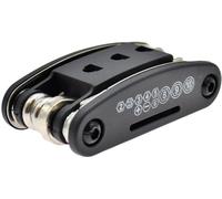 Six Peaks Cycling Multi Repair Tool, Compact, Pocket Size, 16 in 1 Bicycle Maintenance Kit with Spanners, Hex Keys, Screwdrivers, Durable, Portable & Essential for Cyclists