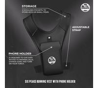 Six Peaks Running Vest With Phone Holder One Size