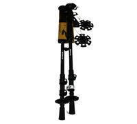Six Peaks Stride Walking Pole (Pair) One Size