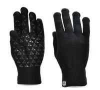 Six Peaks Unisex Six Peaks Winter Knitted Gloves, Black, One Size UK