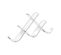 Six Puck Acrylic Display Stands for Autographed Sports Memorabilia