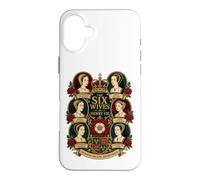 Six Queens, One King, History Forever Wives of Henry VIII Case for iPhone 16 Plus