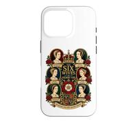 Six Queens, One King, History Forever Wives of Henry VIII Case for iPhone 16 Pro