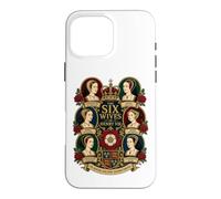 Six Queens, One King, History Forever Wives of Henry VIII Case for iPhone 16 Pro Max