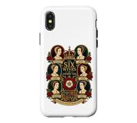 Six Queens, One King, History Forever Wives of Henry VIII Case for iPhone X/XS