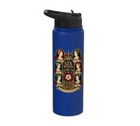 Six Queens, One King, History Forever Wives of Henry VIII Stainless Steel Insulated Water Bottle