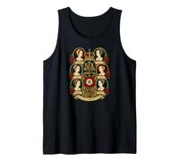 Six Queens, One King, History Forever Wives of Henry VIII Tank Top
