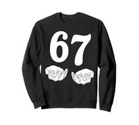 Six Seven 6 7 Funny 67 Gen Alpha Slang 6-7 Meme School Sweatshirt