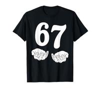 Six Seven 6 7 Funny 67 Gen Alpha Slang 6-7 Meme School T-Shirt