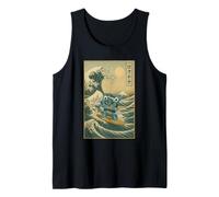 Six Seven 6-7 Great Wave Off Kanagawa - 67 Brainrot Meme Kid Tank Top
