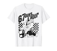 Six Seven 6 7 Meme Gen Alpha Slang 100th Day Book School T-Shirt