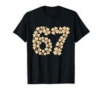 Six Seven 6 7 Meme St. Patricks Day Lucky Clover 67 T-Shirt