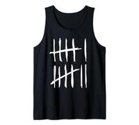 Six Seven 6 7 Tally Marks 67 Meme 6-7 Numbers Funny School Tank Top