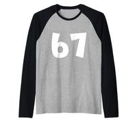 Six Seven 67 6-7 Raglan Baseball Tee