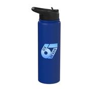 Six Seven 67 Colorful 6 7 Gen Alpha Slang Funny 6-7 Meme Stainless Steel Insulated Water Bottle