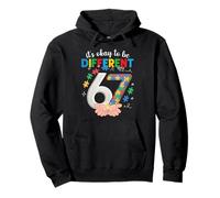 Six Seven Autism Awareness 67 Men Women Kids Boys Autism Pullover Hoodie