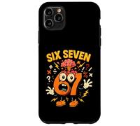Six Seven Brain Mascot - Funny 67 Meme Humor Case for iPhone 11 Pro Max