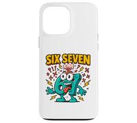 Six Seven Brain Mascot - Funny 67 Meme Humor Case for iPhone 13 Pro Max