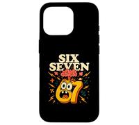 Six Seven Brain Mascot - Funny 67 Meme Humor Case for iPhone 16 Pro