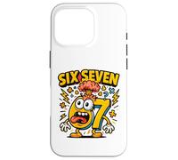 Six Seven Brain Mascot - Funny 67 Meme Humor Case for iPhone 16 Pro