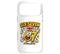 Six Seven Brain Mascot - Funny 67 Meme Humor Case for iPhone 17 Pro Max