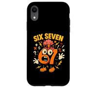 Six Seven Brain Mascot - Funny 67 Meme Humor Case for iPhone XR